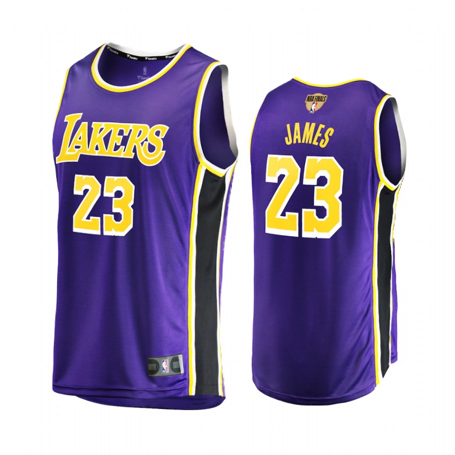 Lebron James Los Angeles Lakers 2020 Nba Finals Bound Purple Basketball Jersey