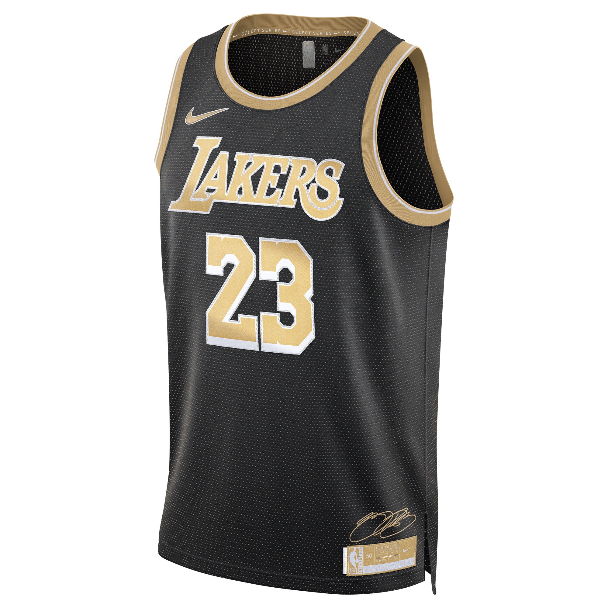 Alternative view of Lebron James Los Angeles Lakers Unisex Select Series Swingman Basketball JerseyÃƒâ€šÃ‚Â ÃƒÂ¢Ã¢â€šÂ¬Ã¢â‚¬Å“ Black