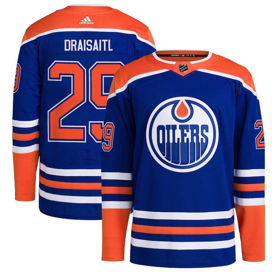 Leon Draisaitl 29 Edmonton Oilers Home Hockey Jersey - Men - JS551 