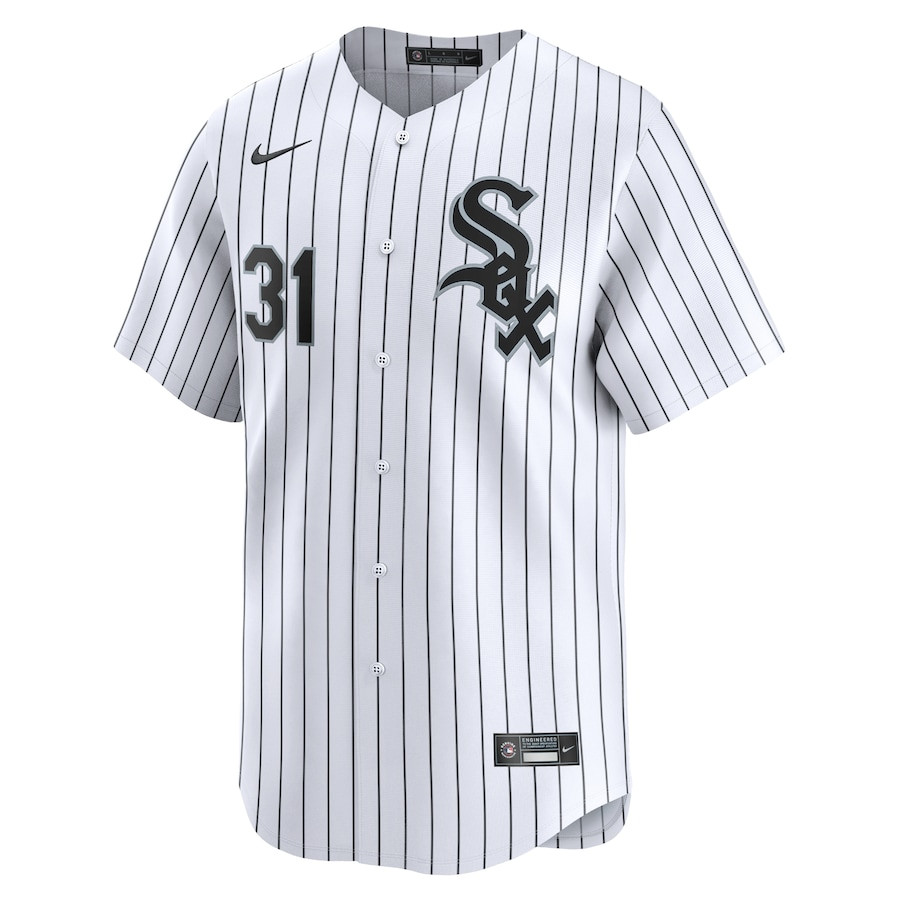 Alternative view of Liam Hendriks 31 Chicago White Sox Home Limited Player Men Baseball Jersey - White