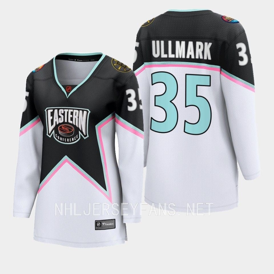 Linus Ullmark 35 Boston Bruins 2023 All-Star Game Hockey Jersey Black Equipment - JS994 