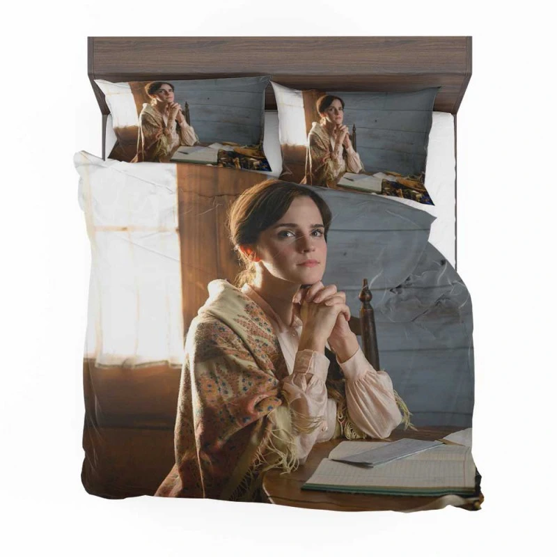 Alternative view of Little Women Movie Emma Watson Bedding Set - Custom Bedding Set