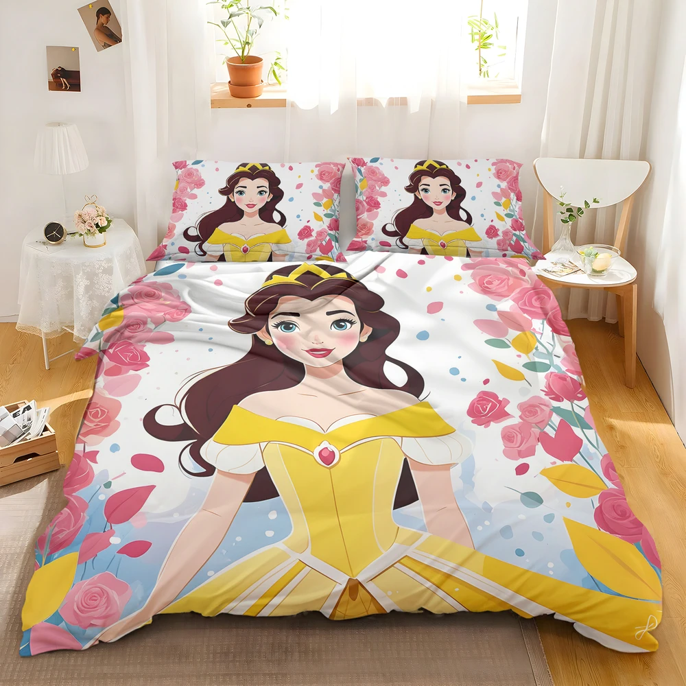 Alternative view of Live Your Dreams Disney Princess Bedding Set - Custom Bedding Set