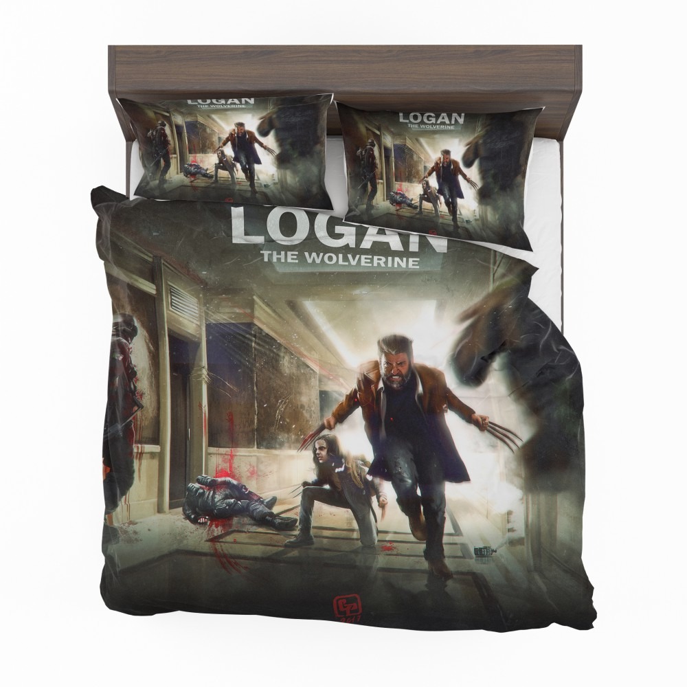 Alternative view of Logan Movie Wolverine X-23 Bedding Set - Custom Bedding Set