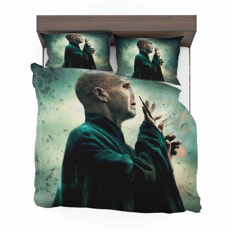 Alternative view of Lord Voldemort Movie Harry Potter And The Deathly Hallows Bedding Set - Custom Bedding Set