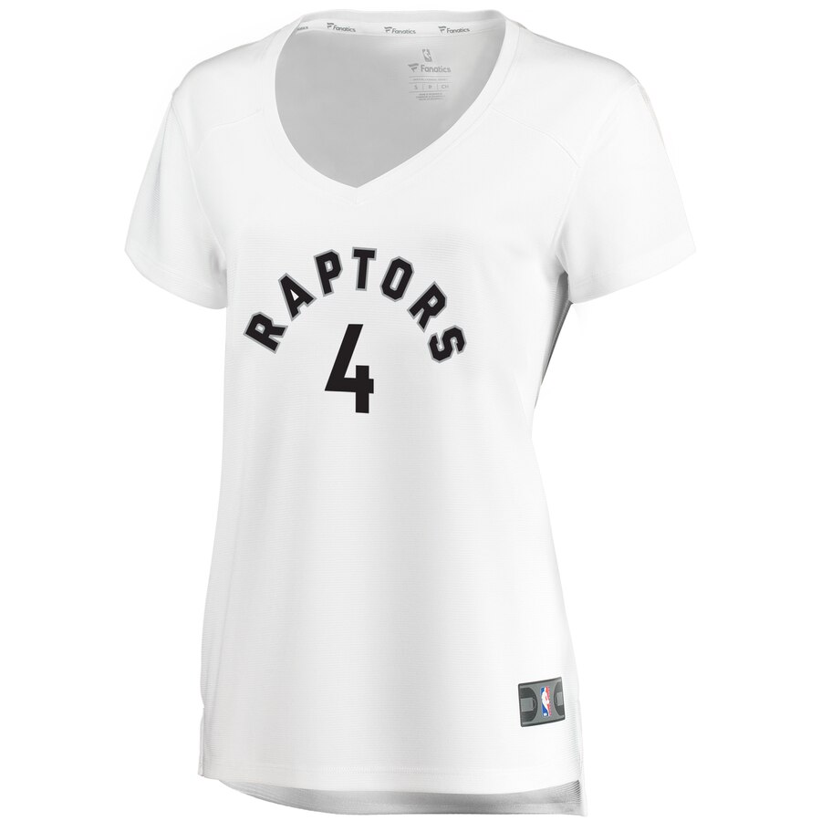 Alternative view of Lorenzo Brown Toronto Raptors Fanatics Branded Women's Fast Break Replica Basketball Jersey - Association Edition - White