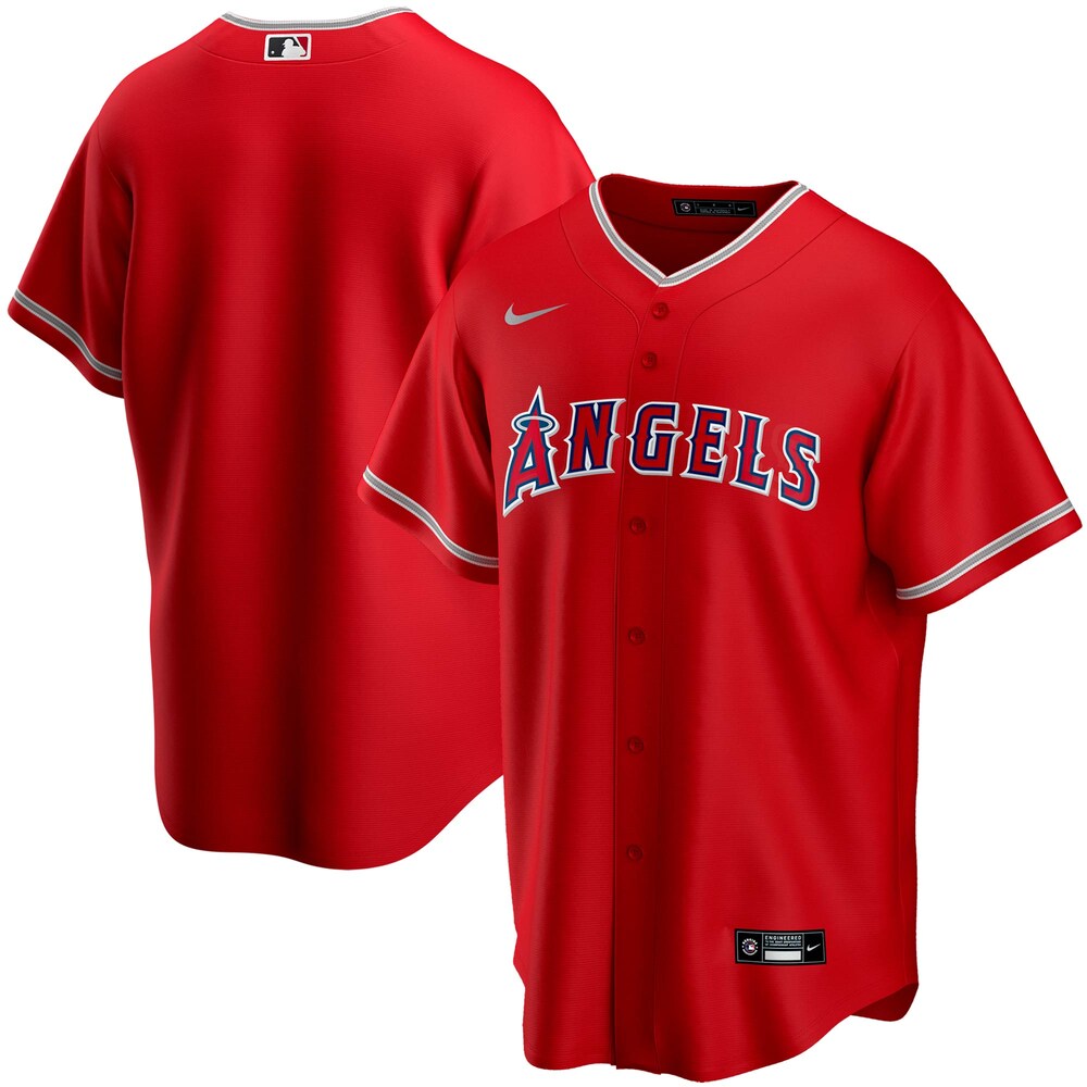 Los Angeles Angels Alternate 2020 Team Baseball Jersey - Red Color