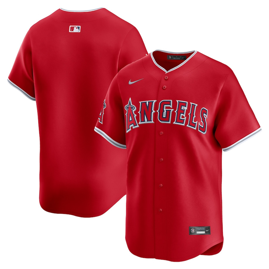 Los Angeles Angels Alternate Limited Men Baseball Jersey - Red 