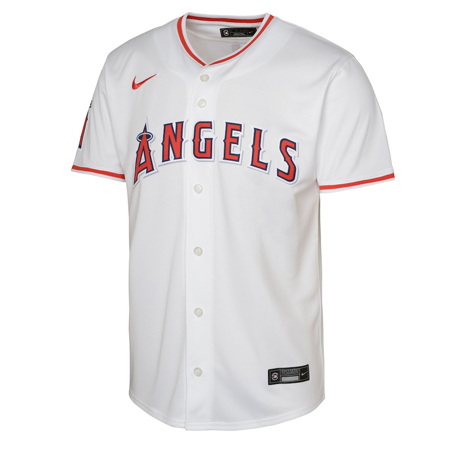Alternative view of Los Angeles Angels Alternate Limited YOUTH Baseball Jersey - White 