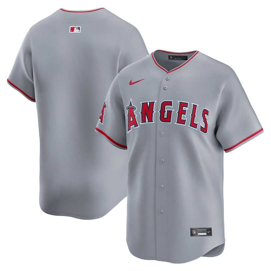 Los Angeles Angels Away Limited Men Jersey - Gray 