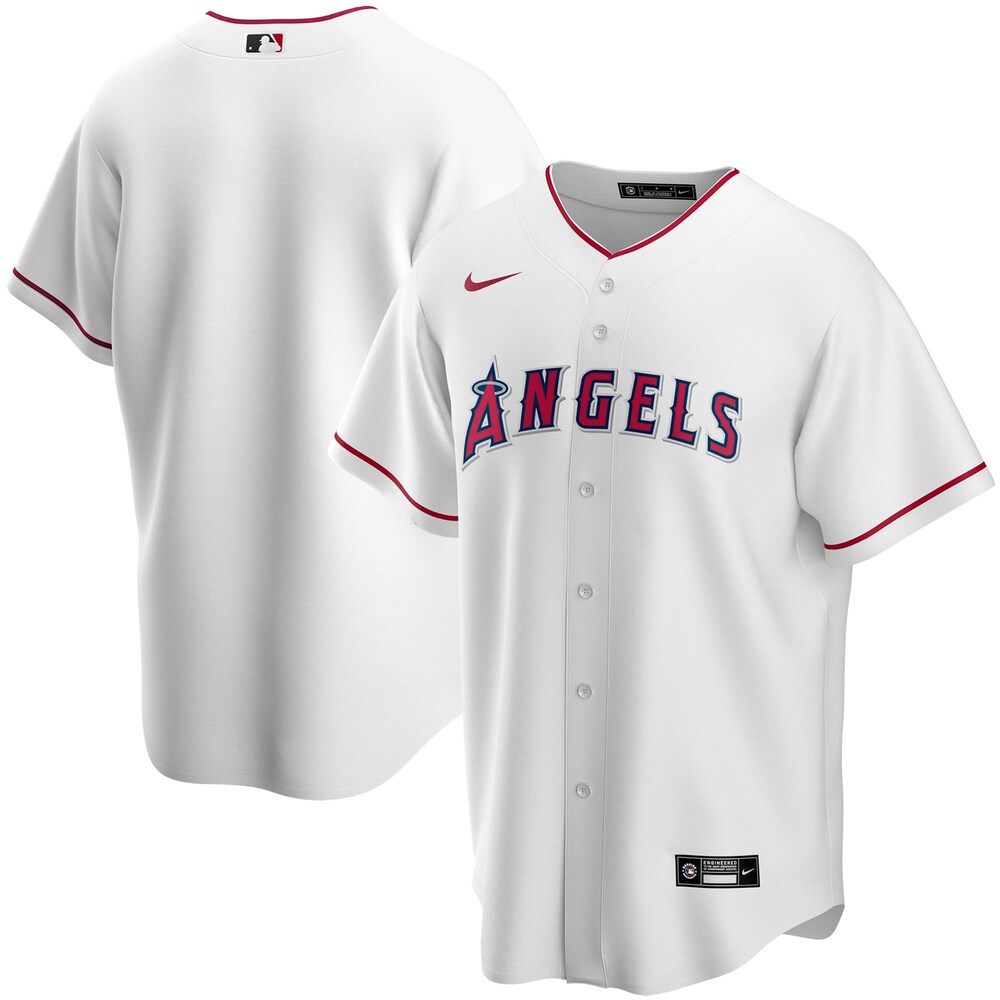 Los Angeles Angels Home 2020 Team Jersey - White Color