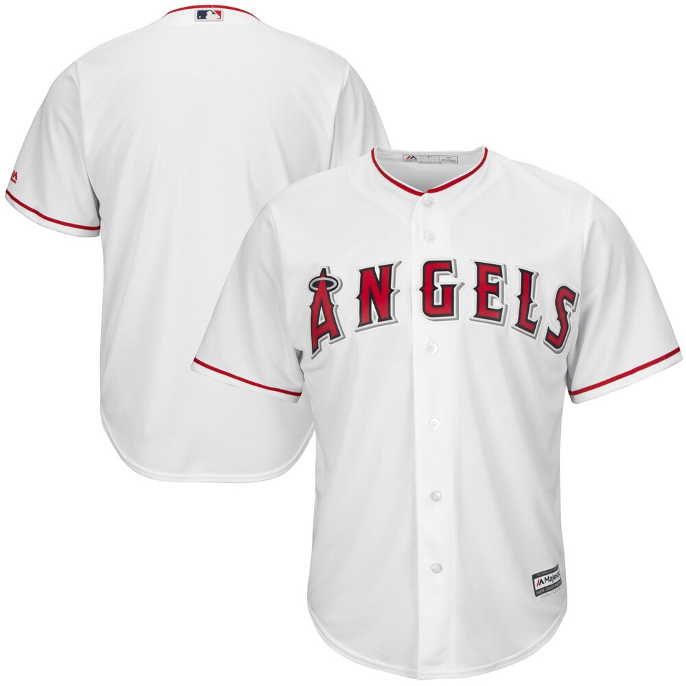 Los Angeles Angels Majestic Big & Tall Cool Base Team Baseball Jersey - White