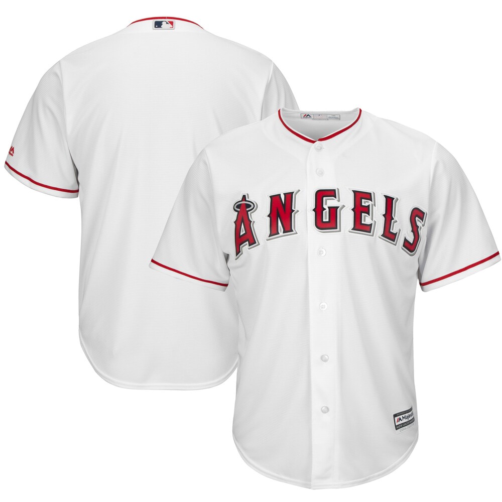 Los Angeles Angels Majestic Official Cool Base Baseball Jersey - White