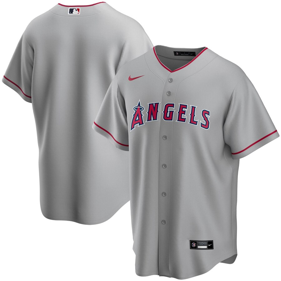 Los Angeles Angels Road 2020 Replica Team Baseball Jersey ÃƒÂ¢Ã¢â€šÂ¬Ã¢â‚¬Å“ Gray