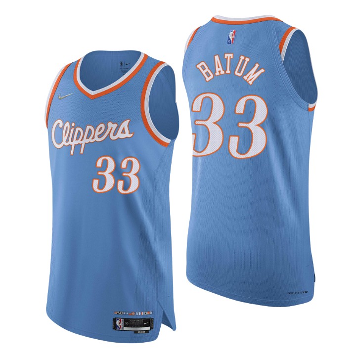 Los Angeles Clippers 2021-22 Nba 75th Nicolas Batum Authentic Basketball Jersey City