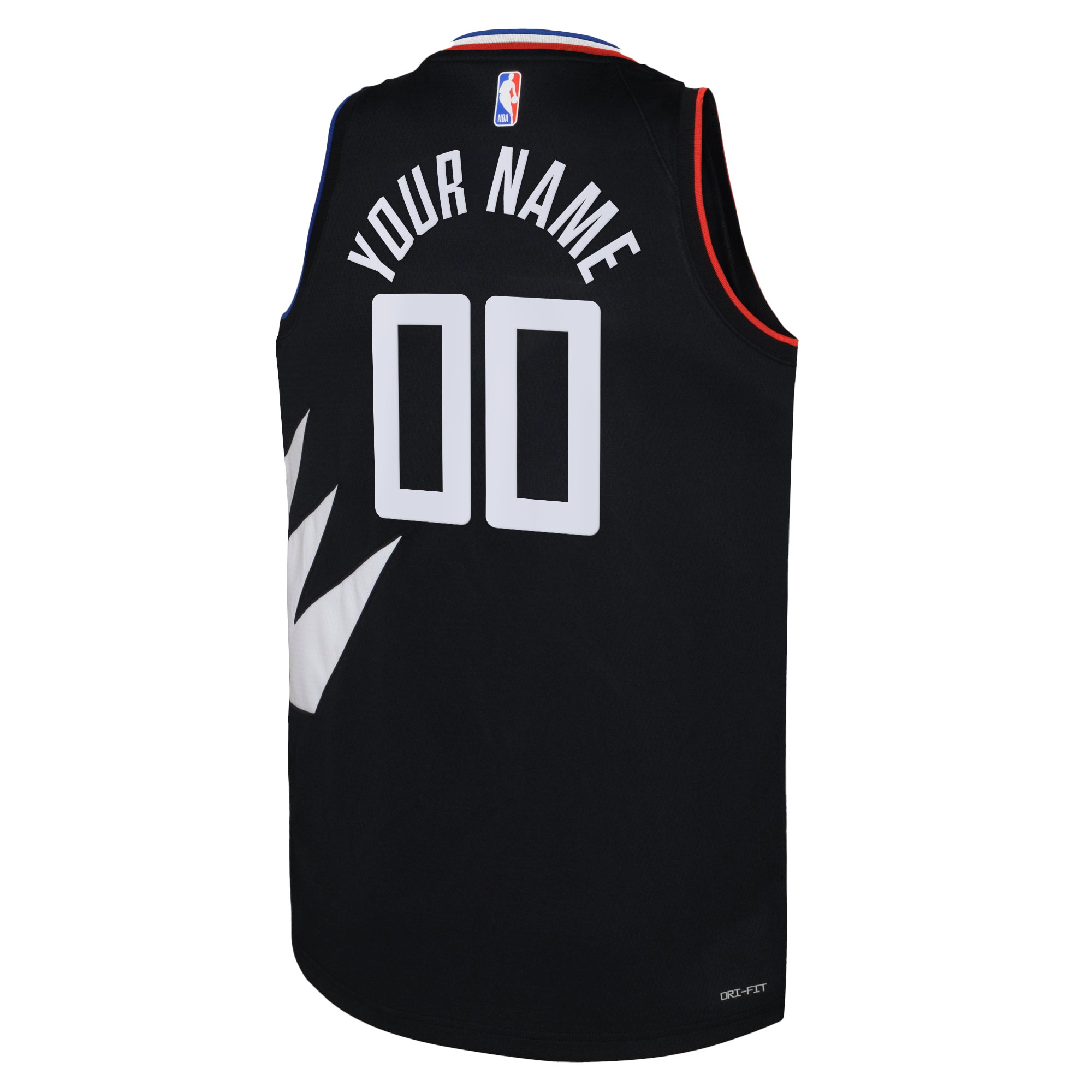 Alternative view of Los Angeles Clippers Jordan Statement Swingman Basketball Jersey 22 - Custom - Youth - JS948 