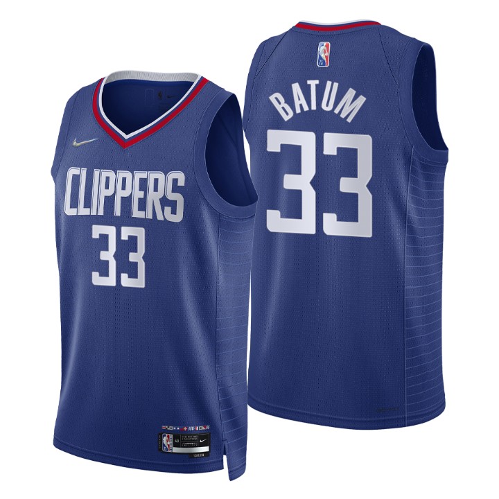 Los Angeles Clippers Nicolas Batum 75th Anniversary Icon Basketball Jersey
