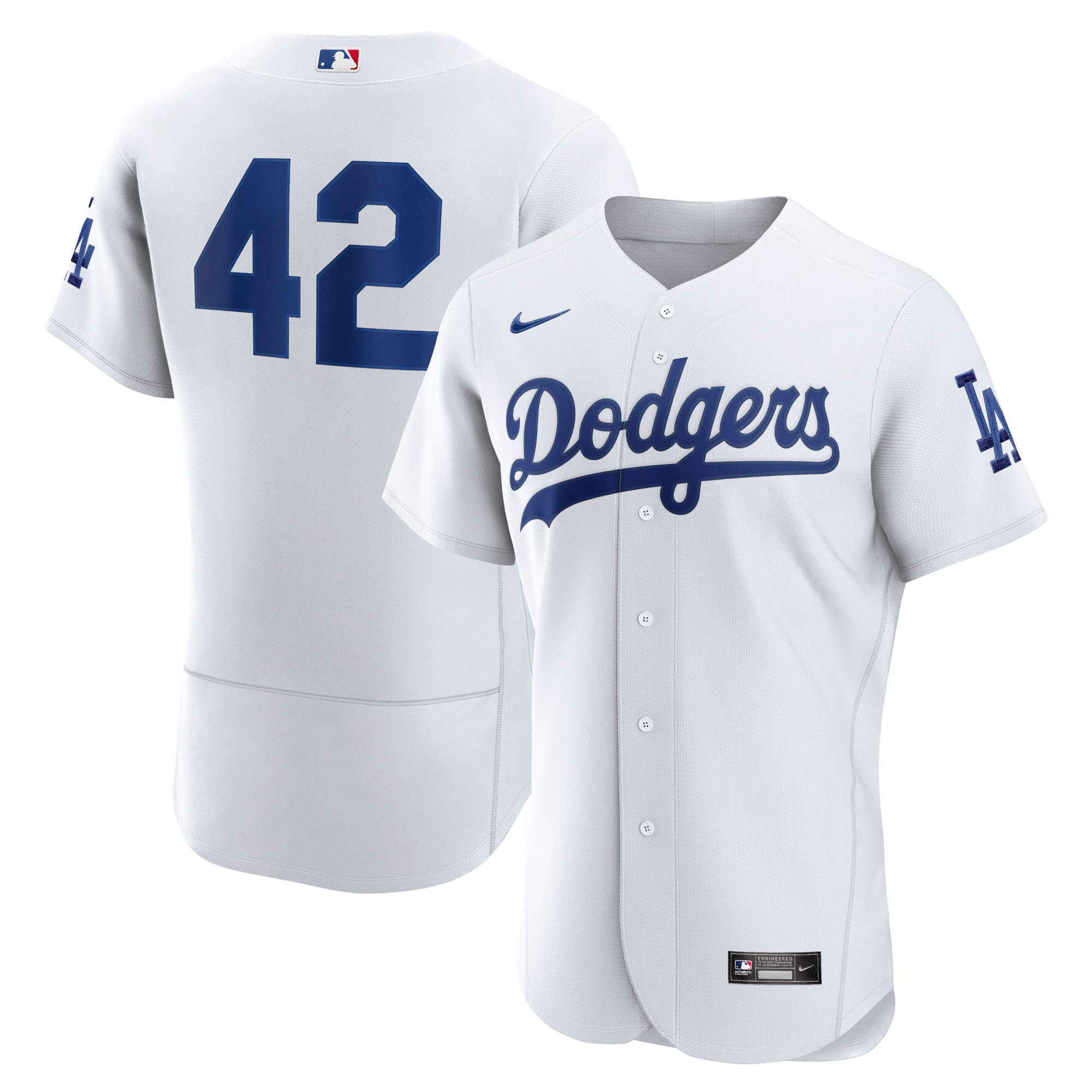 Los Angeles Dodgers 2023 Jackie Robinson Day Authentic Baseball Jersey - White