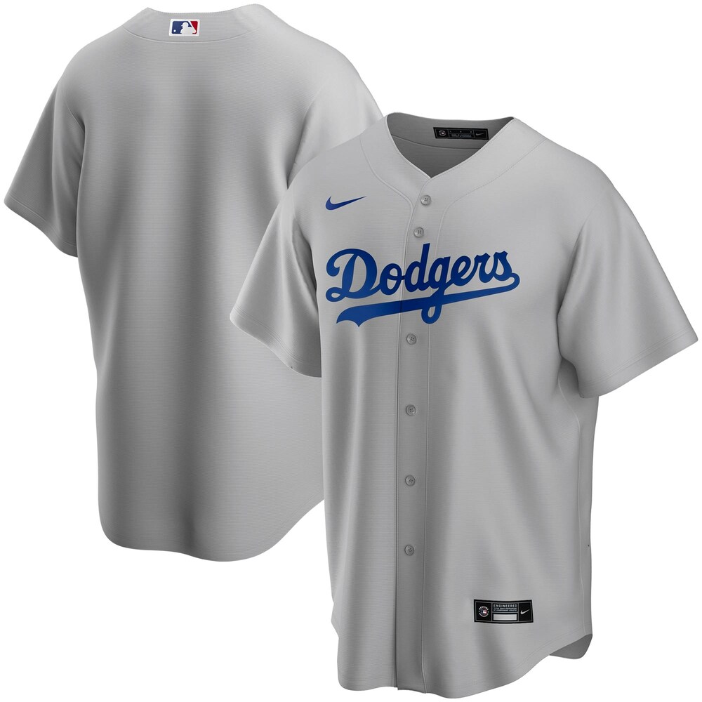 Los Angeles Dodgers Alternate 2020 Team Baseball Jersey - Gray Color