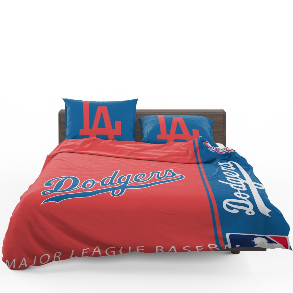Los Angeles Dodgers MLB Baseball National League Bedding Set - Custom Bedding Set
