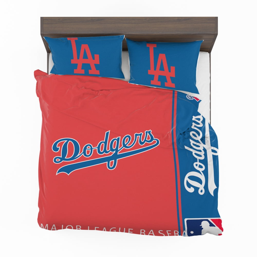 Alternative view of Los Angeles Dodgers MLB Baseball National League Bedding Set - Custom Bedding Set