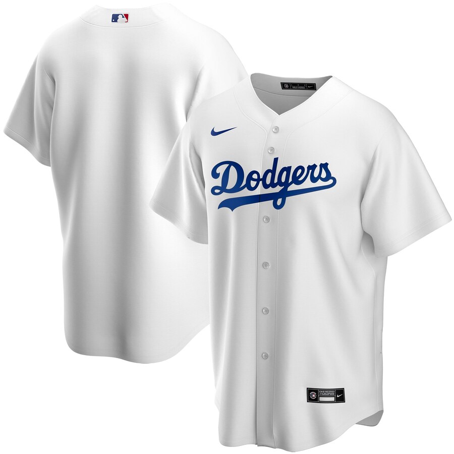 Los Angeles Dodgers Youth Home 2020 Replica Team Baseball Jersey - White