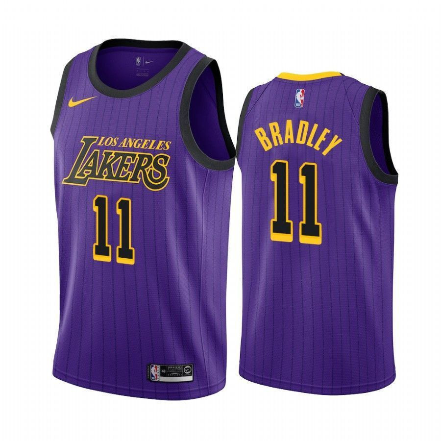 Los Angeles Lakers Avery Bradley 11 City Men's Basketball Jersey - JS921 