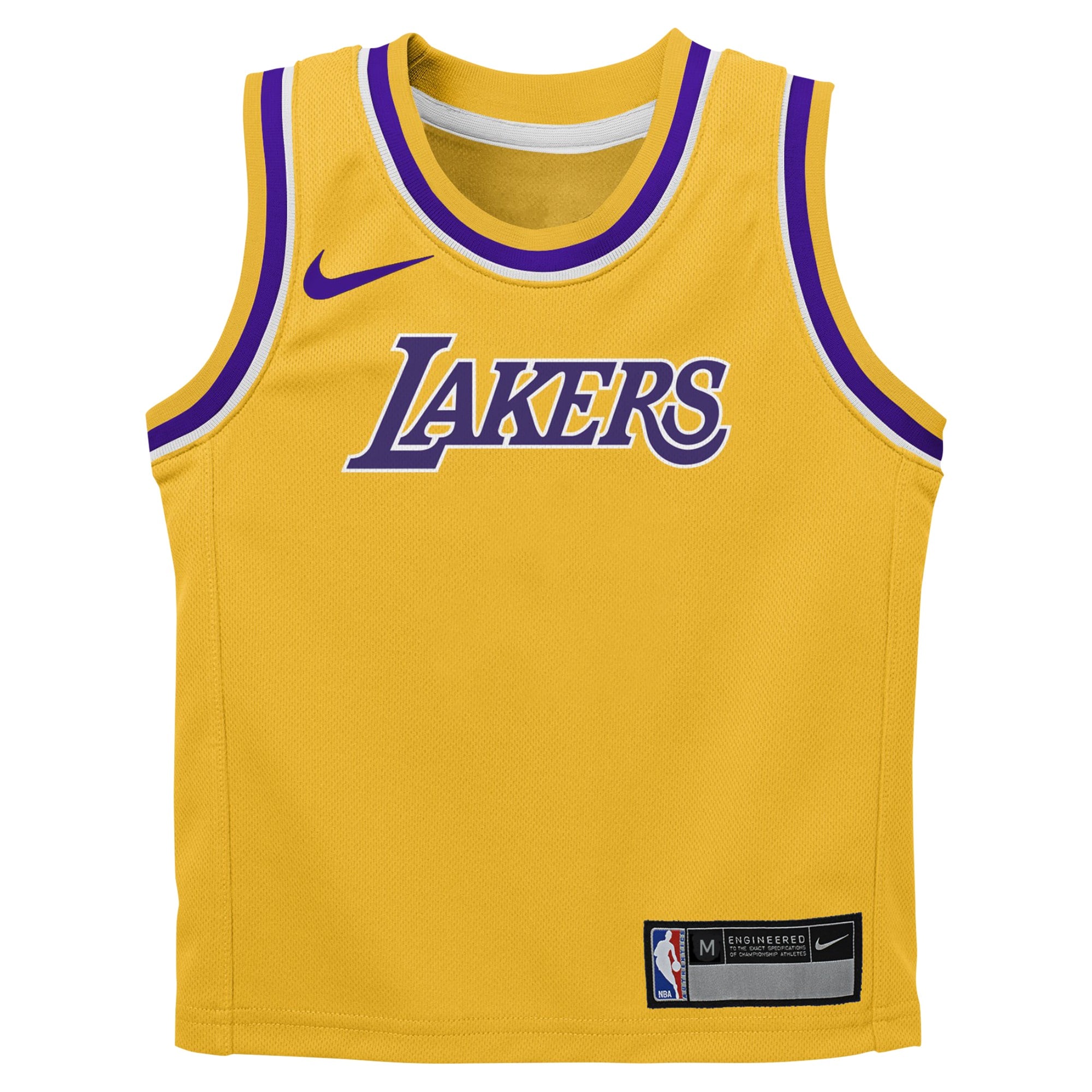 Alternative view of Los Angeles Lakers Icon Basketball Jersey - Custom - Kids - JS630 