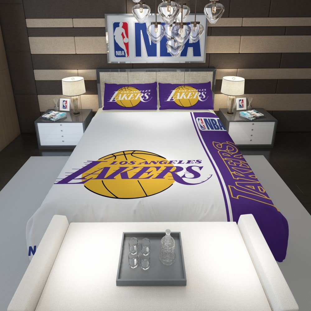Los Angeles Lakers NBA Basketball Comforter - Custom Bedding Set