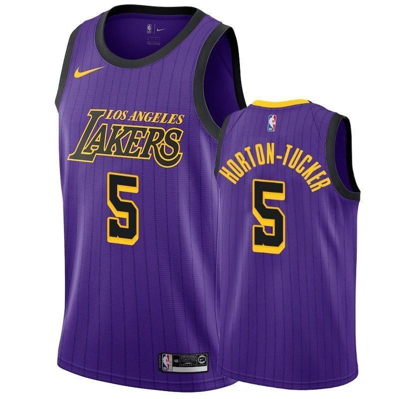 Los Angeles Lakers Talen Horton-tucker 5 City Men's Basketball Jersey - JS298 