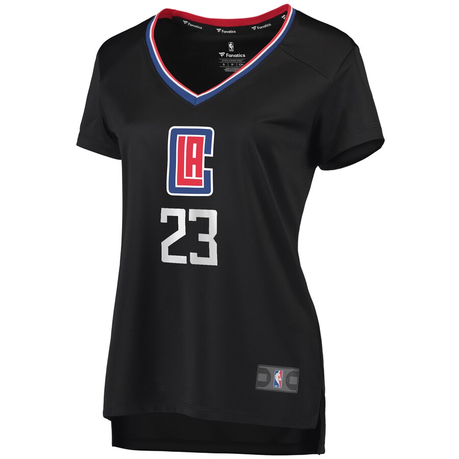 Alternative view of Lou Williams La Clippers Fanatics Branded Women's Fast Break Player Basketball Jersey - Statement Edition - Black
