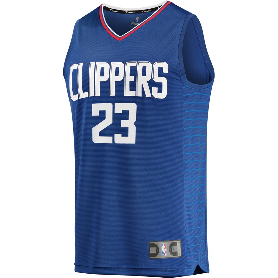 Alternative view of Lou Williams La Clippers Fanatics Branded Youth Fast Break Replica Team Basketball Jersey Royal - Icon Edition
