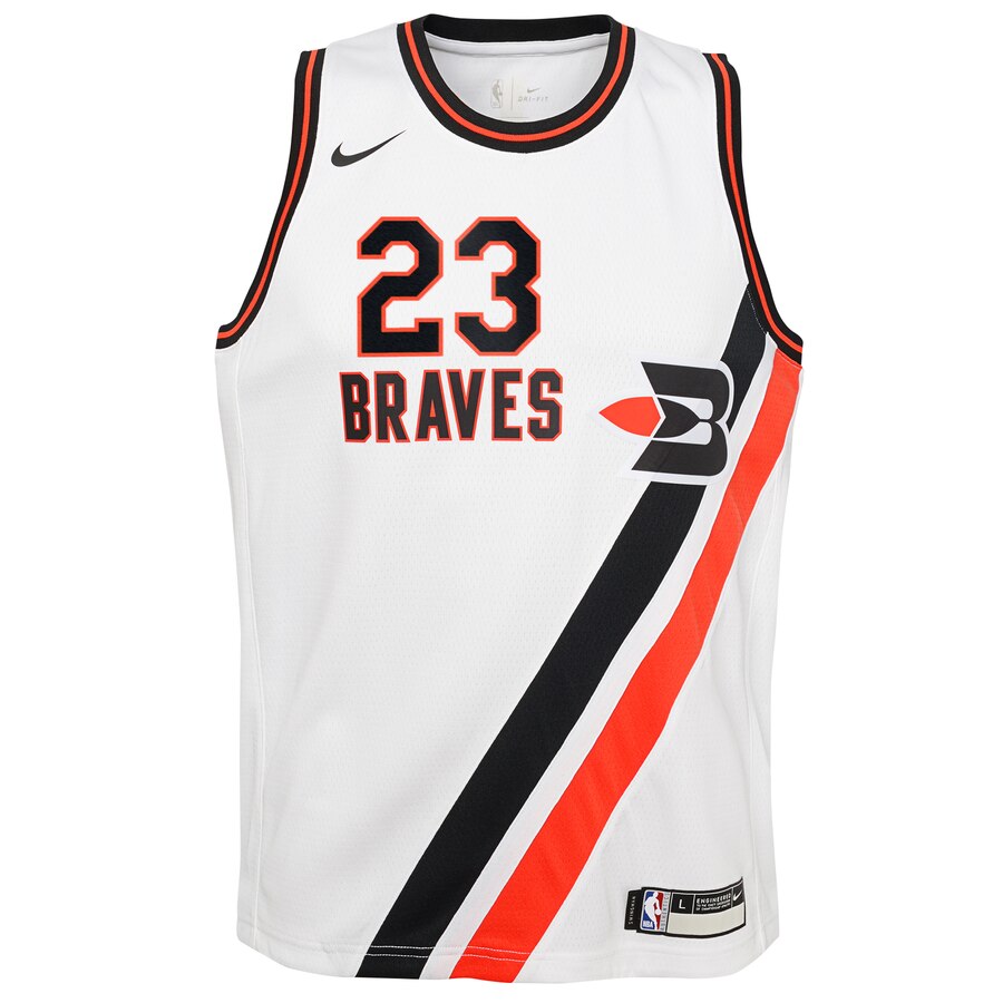 Alternative view of Lou Williams La Clippers Youth Hardwood Classics Swingman Basketball Jersey - White