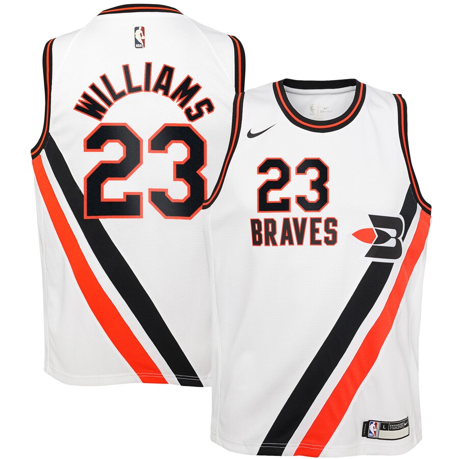 Lou Williams La Clippers Youth Hardwood Classics Swingman Basketball Jersey - White
