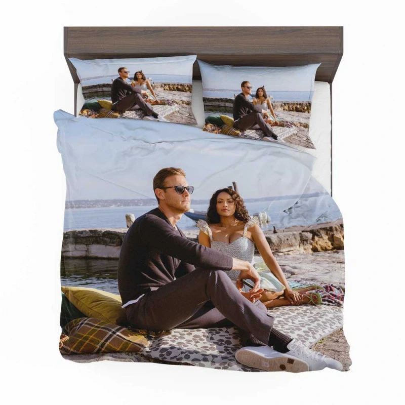 Alternative view of Love In The Villa Movie Kat Graham Tom Hopper Bedding Set - Custom Bedding Set