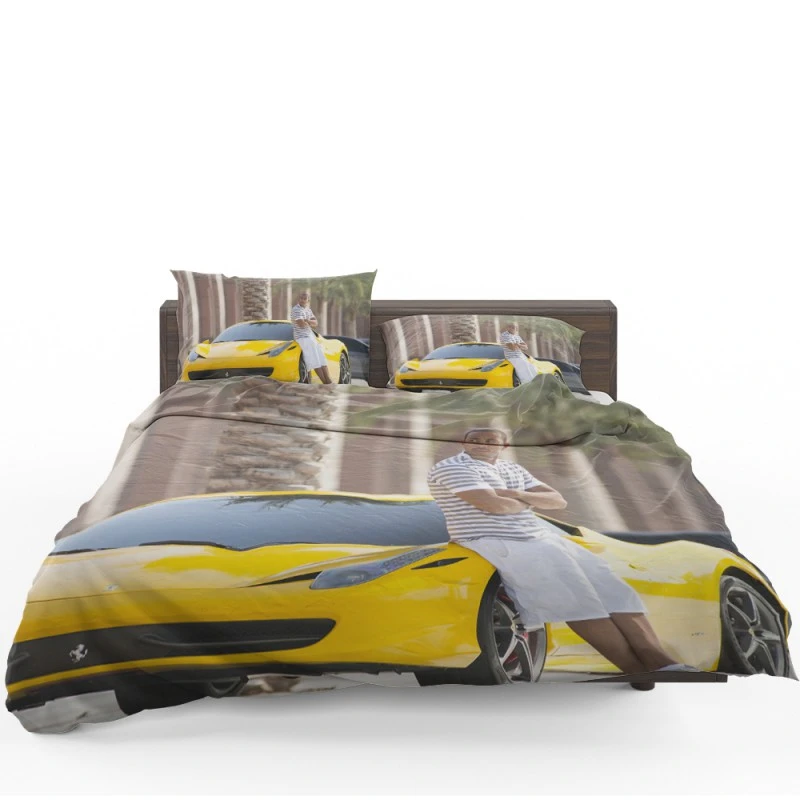 Ludacris Tej In Furious 7 Movie Bedding Set - Custom Bedding Set