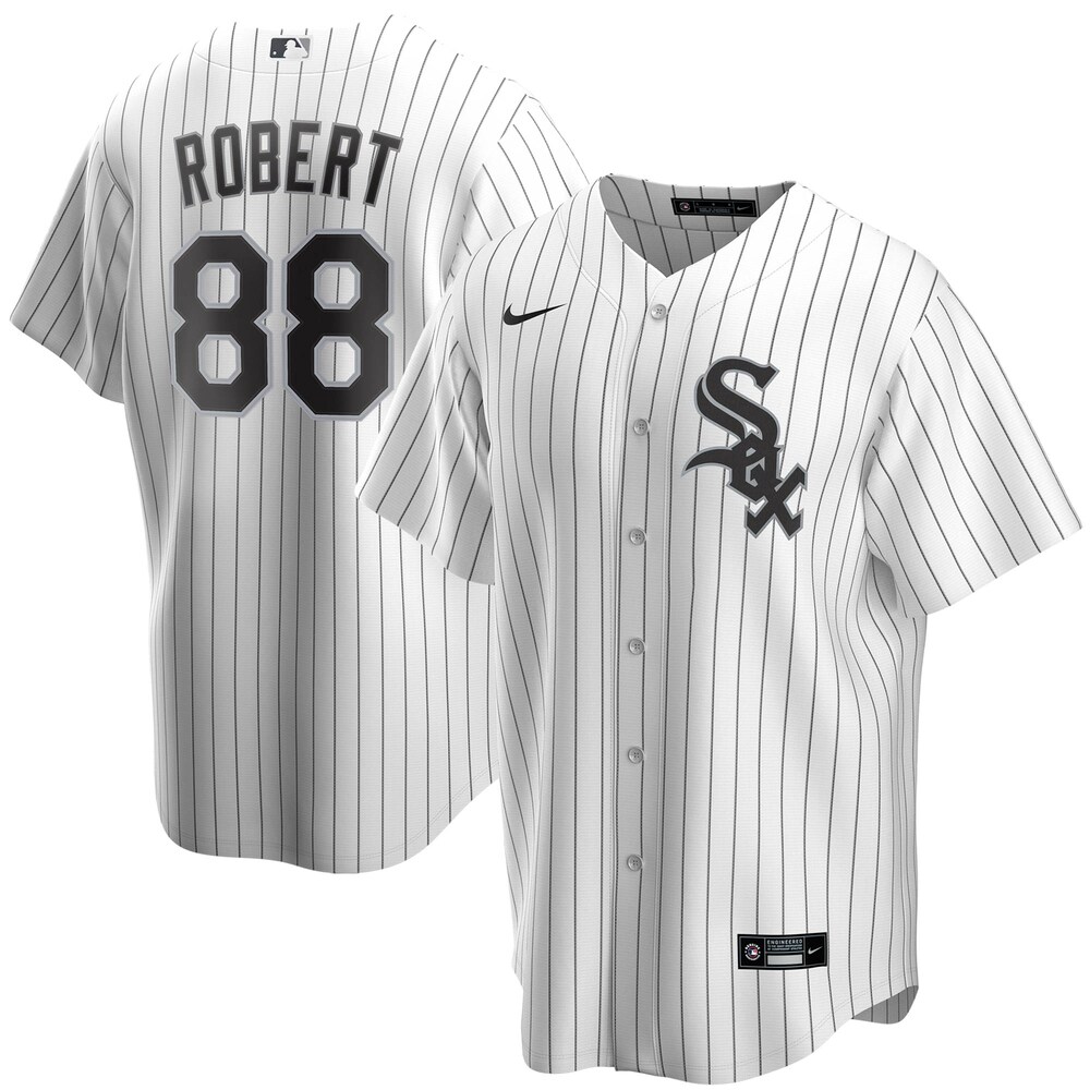 Luis Robert Chicago White Sox Home 2020 Player Jersey Ãƒâ€šÃ¢â‚¬â€œ White