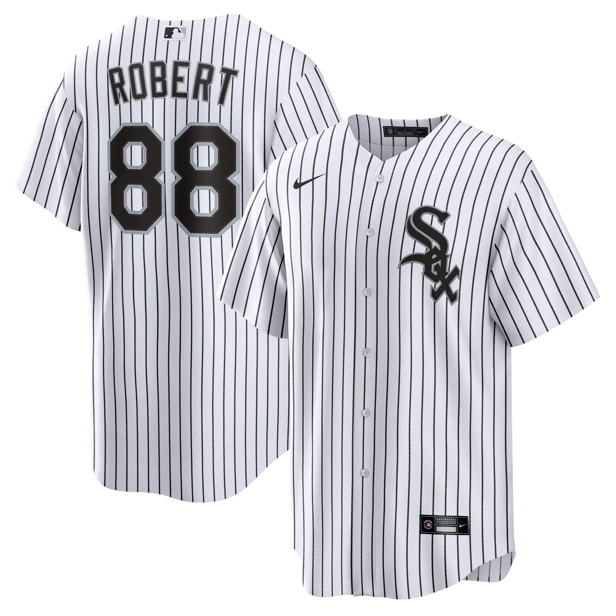 Luis Robert Chicago White Sox Replica Player Name Jersey – White