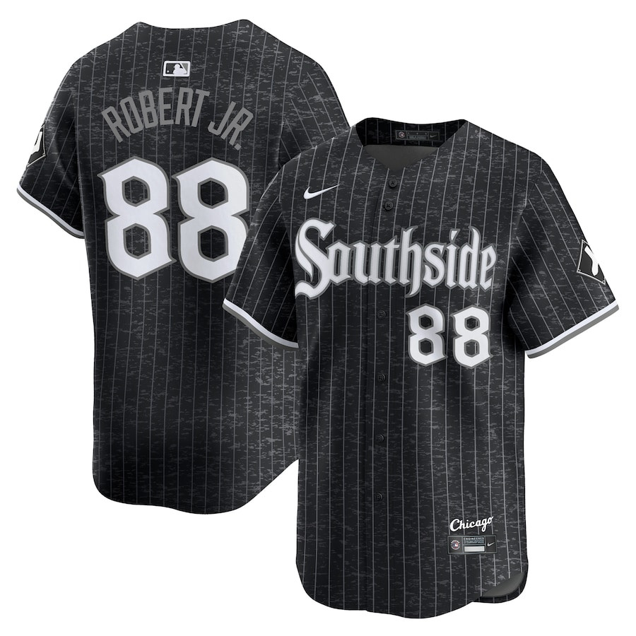 Luis Robert Jr. 88 Chicago White Sox City Connect Limited Player Men Baseball Jersey - Black