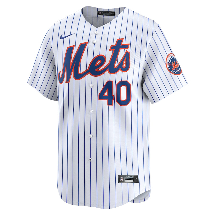 Alternative view of Luis Severino 40 New York Mets Home Limited Men Baseball Jersey - White 