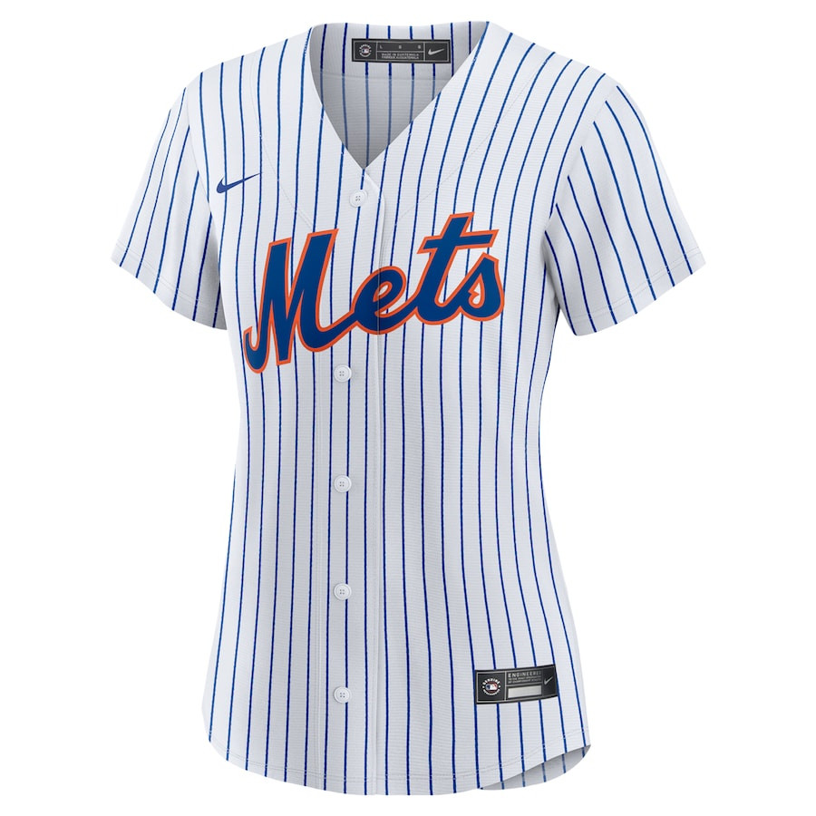 Alternative view of Luisangel Acuña 2 New York Mets Home Player Women Baseball Jersey - White 