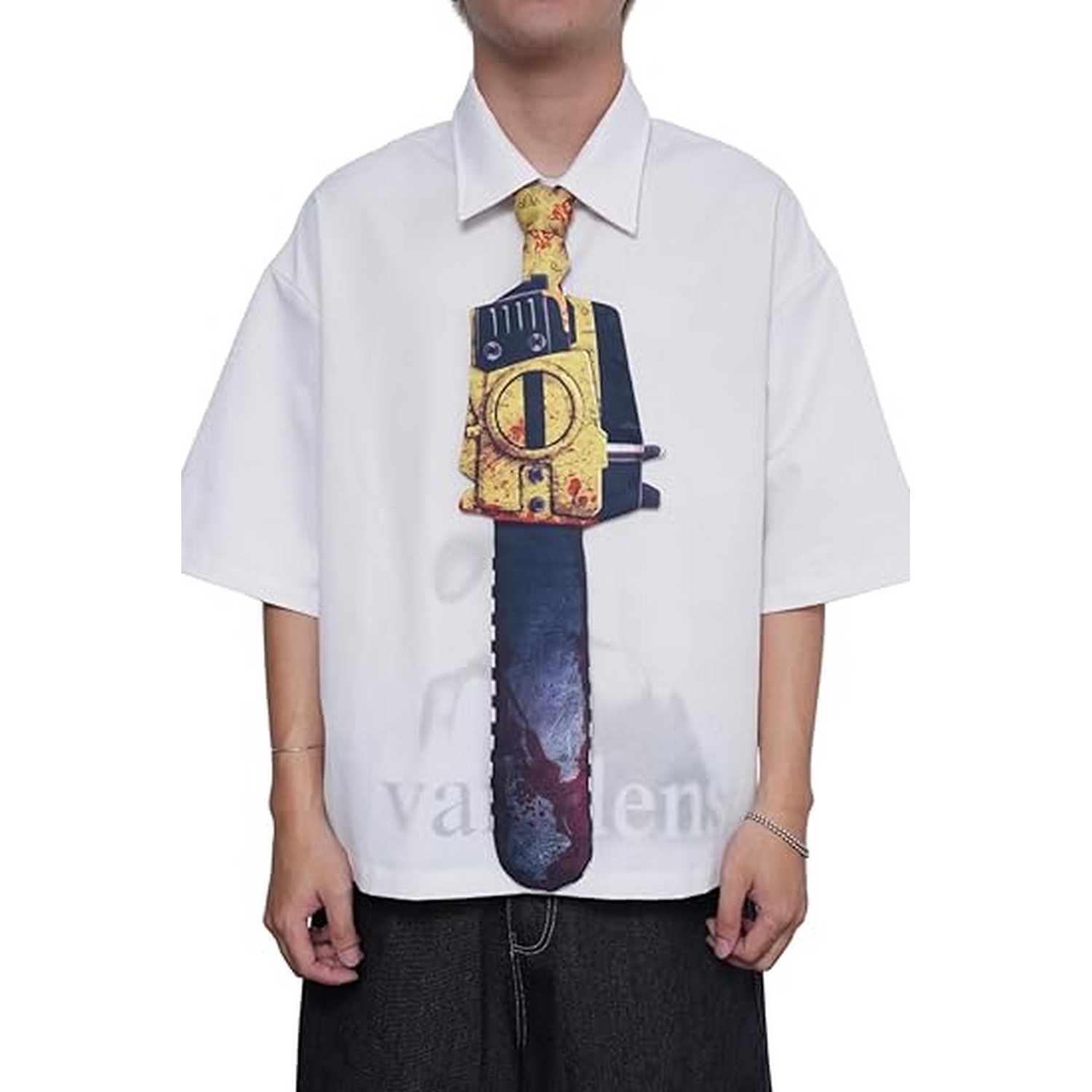 Machines Ties - Chainsaw Tie, Novelty Tie, Tie Accessories Holiday Gift.