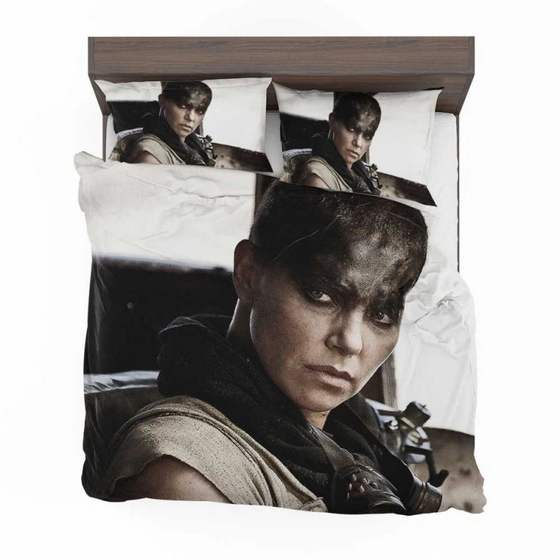 Alternative view of Mad Max Fury Road Movie Charlize Theron Bedding Set - Custom Bedding Set