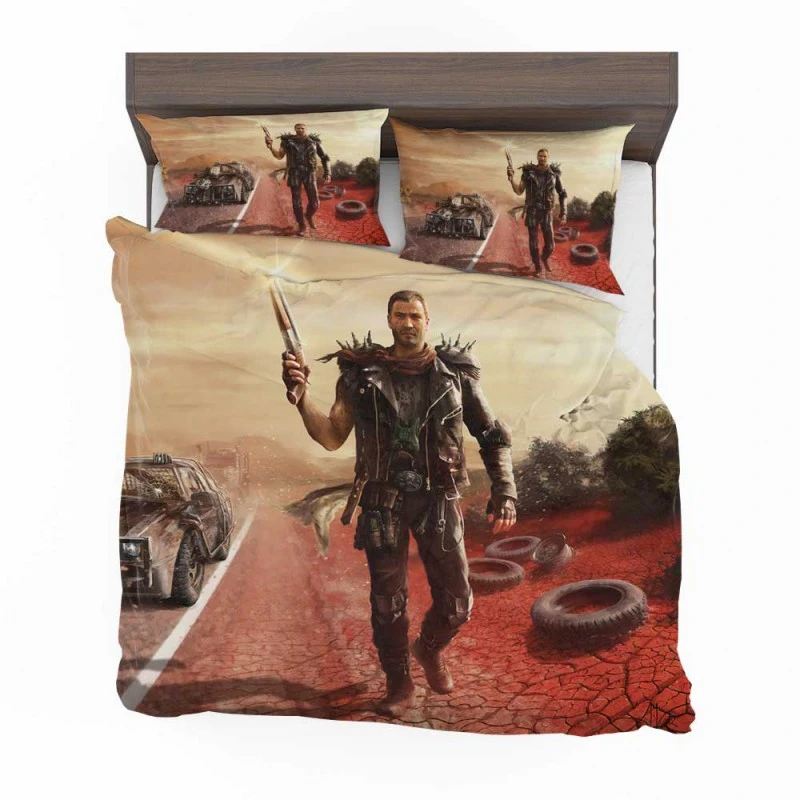 Alternative view of Mad Max Movie Post Apocalyptic Bedding Set - Custom Bedding Set