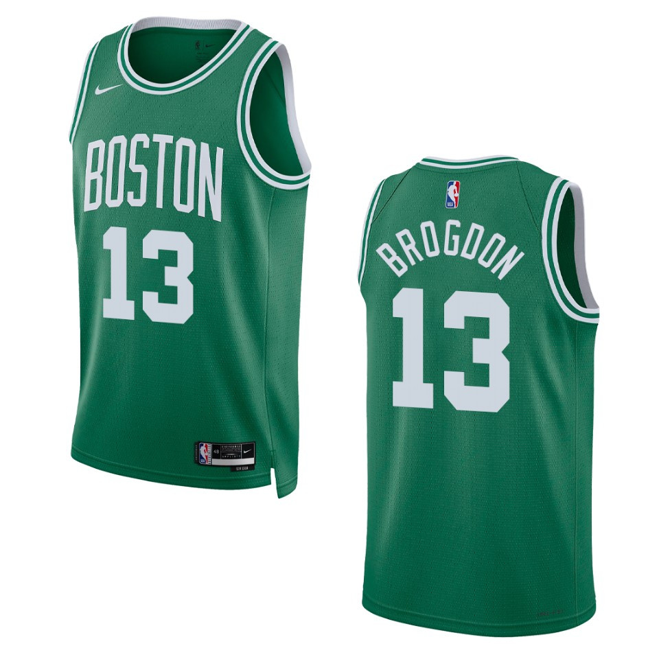 Malcolm Brogdon Kelly Green Icon Edition 2022-23 Boston Celtics Swingman Basketball Jersey
