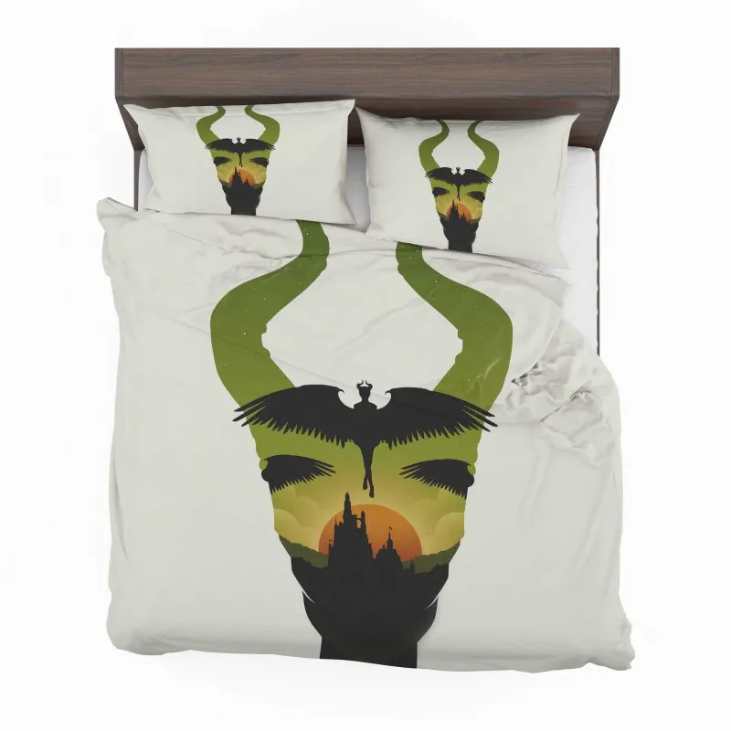 Alternative view of Maleficent Mistress Of Evils Return Bedding Set - Custom Bedding Set