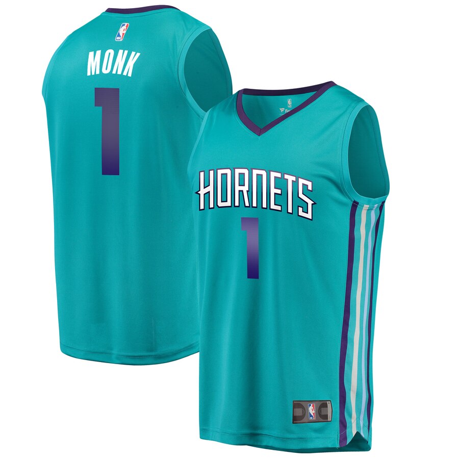Malik Monk Charlotte Hornets Fanatics Branded Youth Fast Break Replica Basketball Jersey Teal - Icon Edition