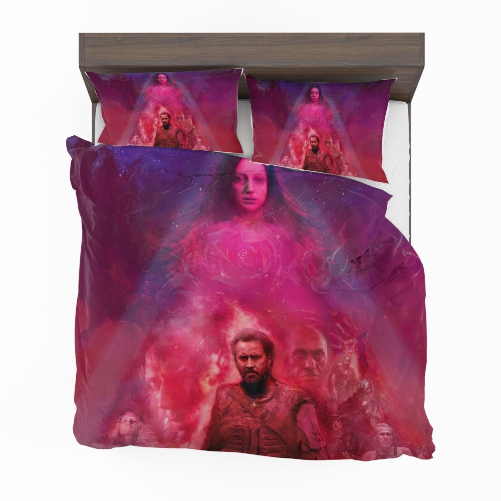 Alternative view of Mandy Movie Andrea Riseborough Nicolas Cage Bedding Set - Custom Bedding Set