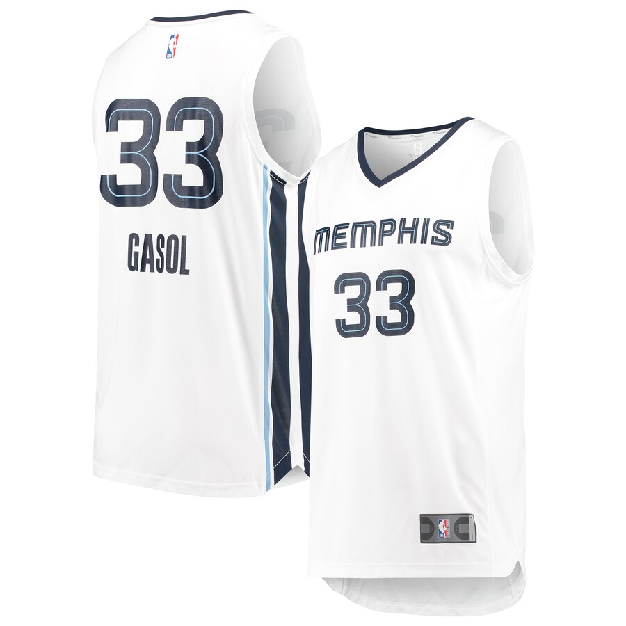 Marc Gasol Memphis Grizzlies Fanatics Branded Fast Break Replica Basketball Jersey - Association Edition - White
