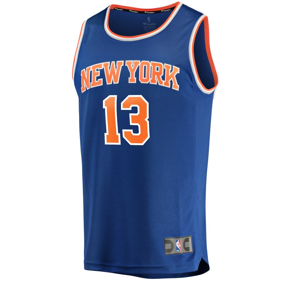 Alternative view of Marcus Morris New York Knicks Fanatics Branded Fast Break Player Replica Basketball Jersey - Icon Edition - Blue